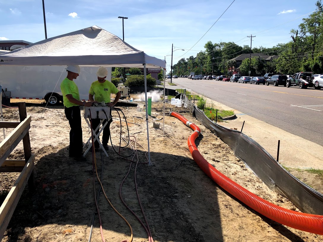 Carolina Relining Solutions Trenchless Sewer pipe relining gallery Charleston Commercial services